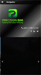 Mobile Screenshot of precisionbim.com