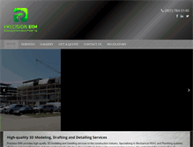 Tablet Screenshot of precisionbim.com